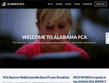 Tablet Screenshot of alabamafca.org